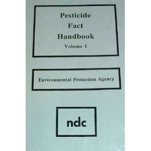  Pesticide Fact Handbook (v. 1) (9780815511458) United 