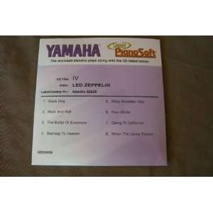   Yamaha   IV   Led Zeppelin   for use with tehDisklavier Mark II Piano