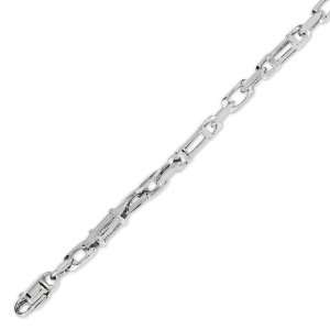   Bullet Chain Bracelet 4.5mm (3/16 in.)   8.5 in. IceNGold Jewelry