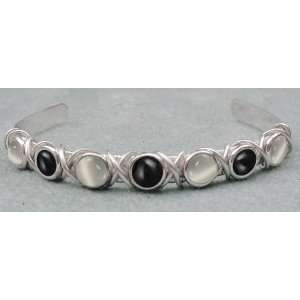   Black Onyx Accented with White Moonstone The Silver Dragon Jewelry