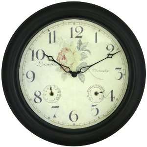  Roger Lascelles Garden Clock, Showing Temperature and 