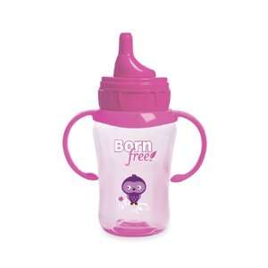  Born Free Single Drinking Cup   9 oz   Pink Baby