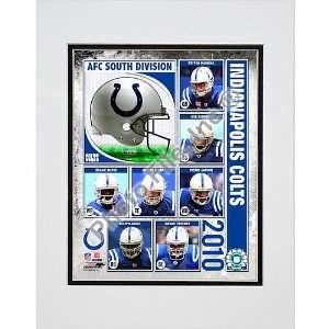  Photo File Indianapolis Colts 2010 Composite Matted Photo 