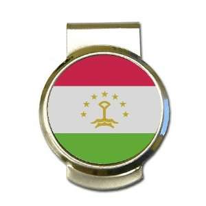 Tajikistan Flag Money Clip