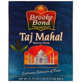 Brooke Bond Taj Mahal ORANGE PEKOE Black Tea LARGE 31.74 OZ (900 g 