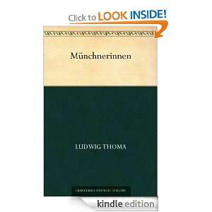 Münchnerinnen (German Edition) Ludwig Thoma  Kindle 