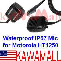 WaterProof Speaker Mic for Motorola HT 750 PRO 5150 NEW  