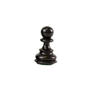  Zagreb 59   Black Pawn 1 1/2 Wood Replacement Chess 