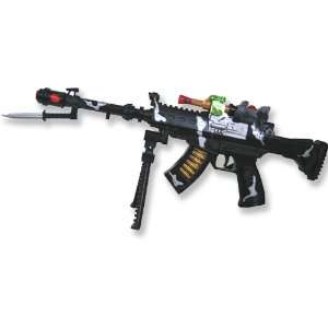  Infrared Toy Gun with sound and lights bipod Toys & Games
