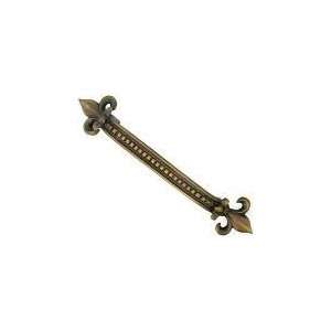   At Home Cabinet Hardware 7232 Chambord Fleur De Lis 4 Pull Pull Gold