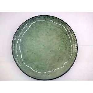   Ceramic ArtTM Classical Antique Darkseagreen 10 Inch Round Ceramic