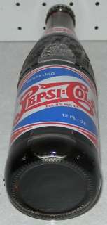 Pepsi Cola Double Dot 12 oz Bottle 1940s 1950s Pepsi Replica LTD 