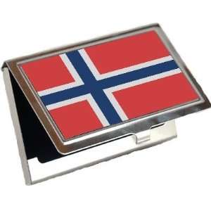 Norway Flag Business Card Holder