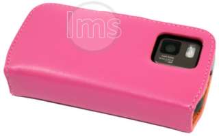 London Magic Store   H PINK LEATHER WALLET CASE II FOR NOKIA N97 MINI 