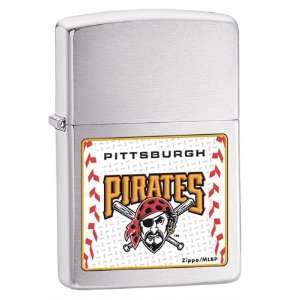 Brushed Chrome Pittsburgh Pirates 