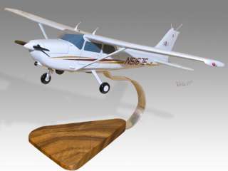 Cessna 172 N5176E Wood Desktop Airplane Model  