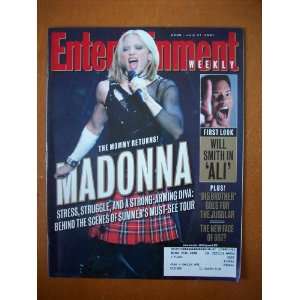 Entertainment Weekly, July 27 2001. Madonna, Will Smith Entertainment 