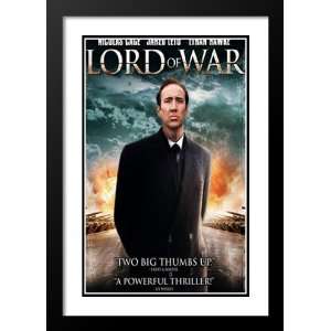 Lord of War 32x45 Framed and Double Matted Movie Poster   Style D 