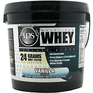  IDS Multi Pro Whey Isolate Blend, Vanilla Cream, 5 lbs 