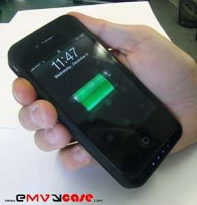 iPhone 4 EMVY Battery Case Slimmest, Thinnest, Lightest  