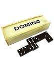 28 Piece Domino Set in Wooden Box (Dominoes compact size)