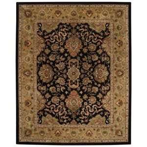 Capel Rugs 9289 Forest ParkMahal Area Rug, Black