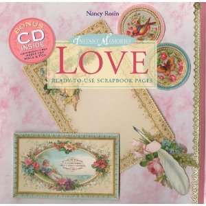  Instant Memories Love Ready to Use Scrapbook Pages 