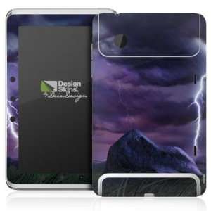  Design Skins for HTC Flyer   Purple Lightning Design Folie 
