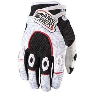  2012 ANSWER ALPHA AIR GLOVES (XX LARGE) (WHITE/RED 
