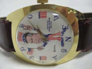 Vintage 1960s Spiro Agnew Watch Collectible Wind Up  