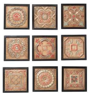 Mission Arts Crafts STYLE CEILING TILE Wall Plaques  