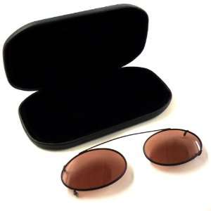 Clip On Sunglasses   48Mm, Driving, Low Oval Frames  Affordable Gift 