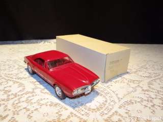   Firebird Coupe Regimental Red PROMO Model Car In Original Box  