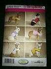   DOG CLOTHES SEWING PATTERN AWESOME DESIGNS BRAND NEW SIMP PATTERN