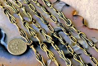 Antique Bronze Plated Brass Chain Tibetan Silver Chain For Necklace 