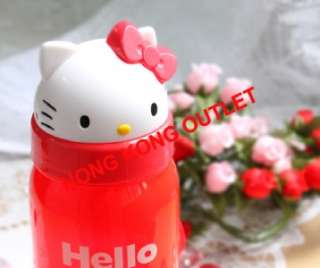 Hello Kitty Water Bottle Flip Straw 350ml Original Sanrio G22b  