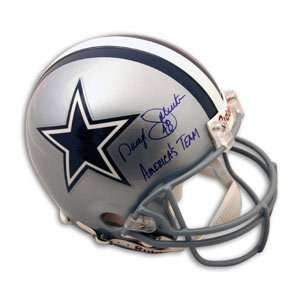 Daryl Johnston Signed Cowboys Full Size Authentic Helmet 