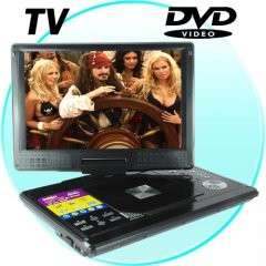 Brand New 12 Inch Multimedia,Portable DVD, TV Player  