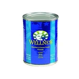  Wellness Whitefish & Sweet Potato Dog Formula 12.5 oz (12 