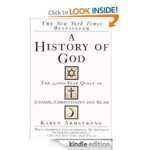 History of God Karen Armstrong  Kindle Store