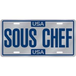  New  Usa Sous Chef  License Plate Occupations