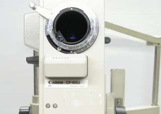    60U Retinal Fundus Camera Opthamology Opthamologist Eye Exam Machine