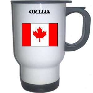 Canada   ORILLIA White Stainless Steel Mug