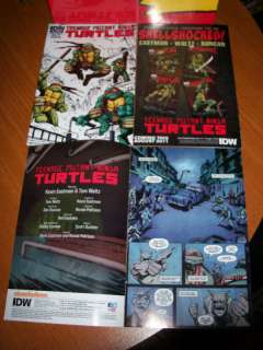 IDW SDCC Comic Con Tennage Ninja Turtles Ashcan 2011  