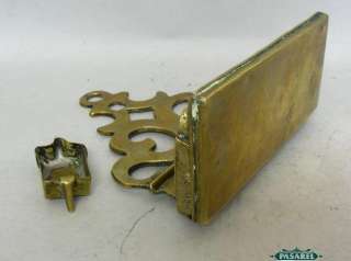 Rare Brass Hanukkah Menorah Southern Italy 1700 Judaica  