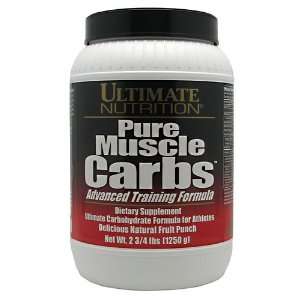   Pure Muscle Carbs Natural Fruit Punch 2.75 lb