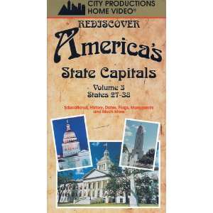  United States Capitals & States, Volume 3 [VHS] States 27 