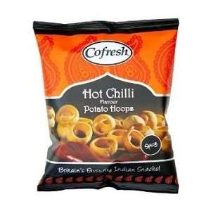 Cofresh Hot Chilli Potato Hoops Spicy Grocery & Gourmet Food