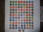 POKEMON TAZOS/POGS/CAR​DS/CHIPS, 00/01 RARE 101 TAZOS+21 MORE 