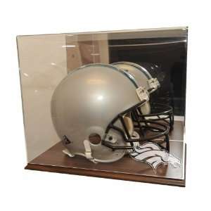   Finished Base Helmet Display Optional NFL Team Logo